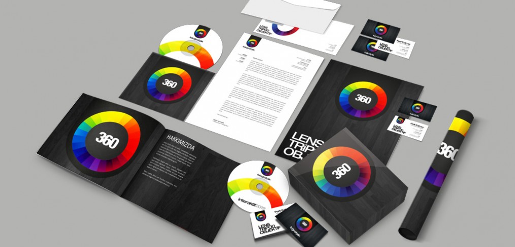 360 Fotoğrafçılık Kurumsal Kimlik Tasarımı