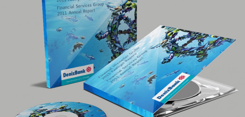 DenizBank Faaliyet Raporu İnteraktif CD Tasarımı