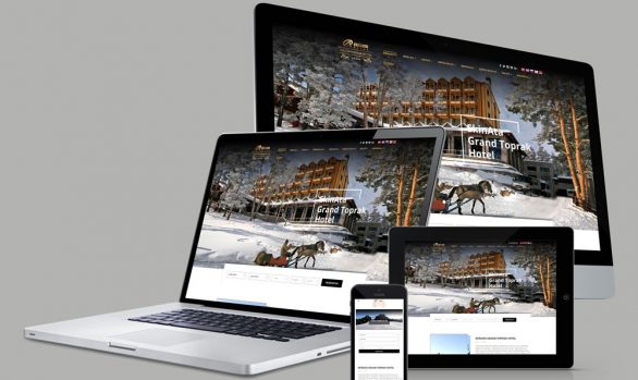 Ekinata Grand Toprak Hotel Web Tasarımı