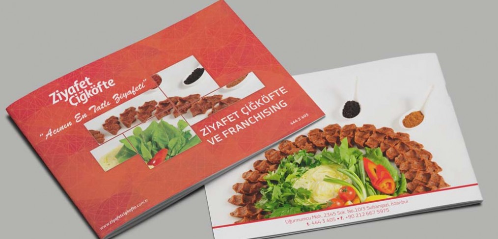 Ziyafet Çiğköfte Katalog Tasarımı