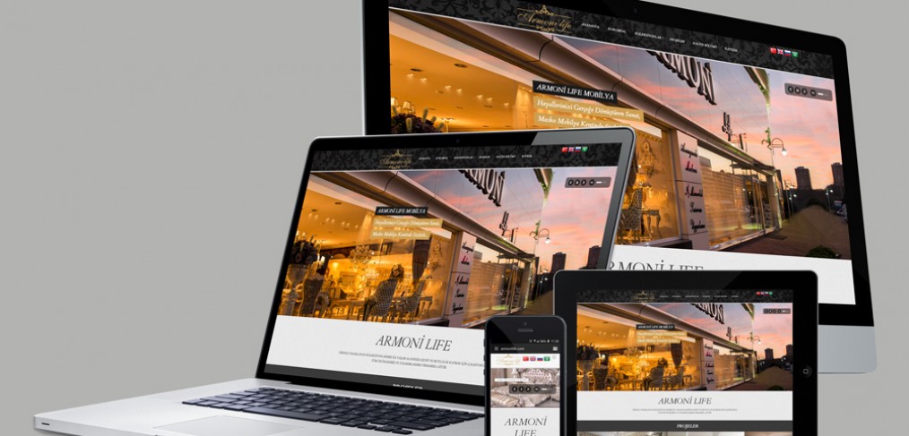Armoni Life Web Site Tasarımı ve Mobil Optimizasyon