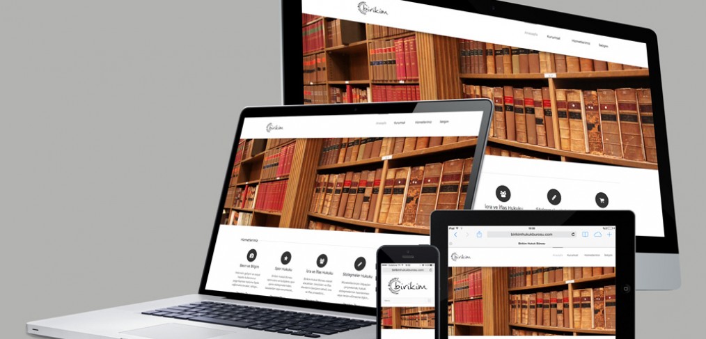 Birikim Hukuk Bürosu Web Site Tasarımı