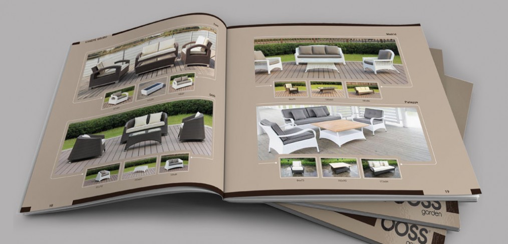 Boss Garden Katalog Tasarımı
