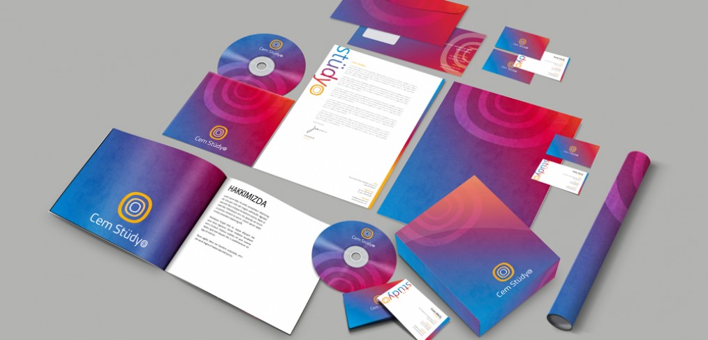 Cem Stüdyo Kurumsal Kimlik Tasarımı