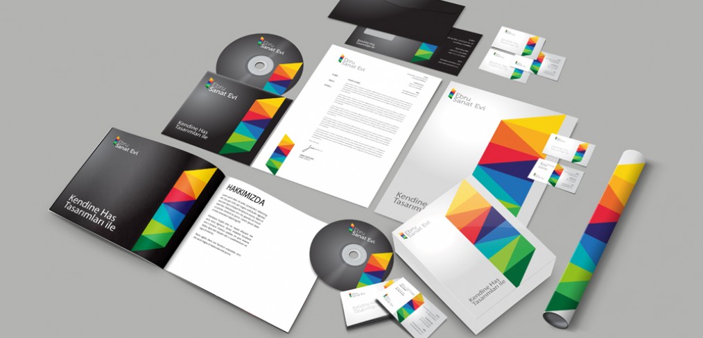 Ebru Sanat Evi Kurumsal Kimlik Tasarımı