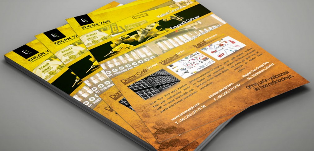 Ercan Yapı Flyer Tasarımı