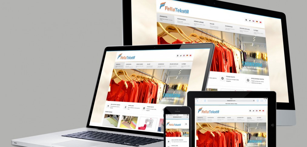 Fella Tekstil Web Tasarım ve Mobil Optimizasyon