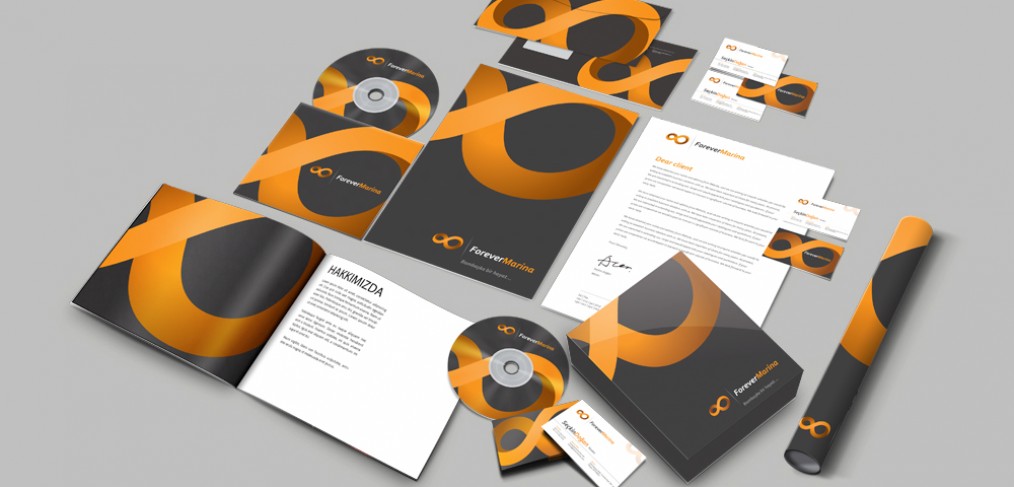 Forever Marina Kurumsal Kimlik Tasarımı