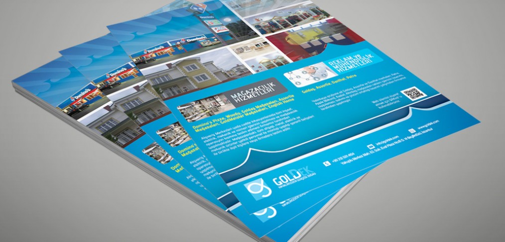 Goldek Flyer Tasarımı