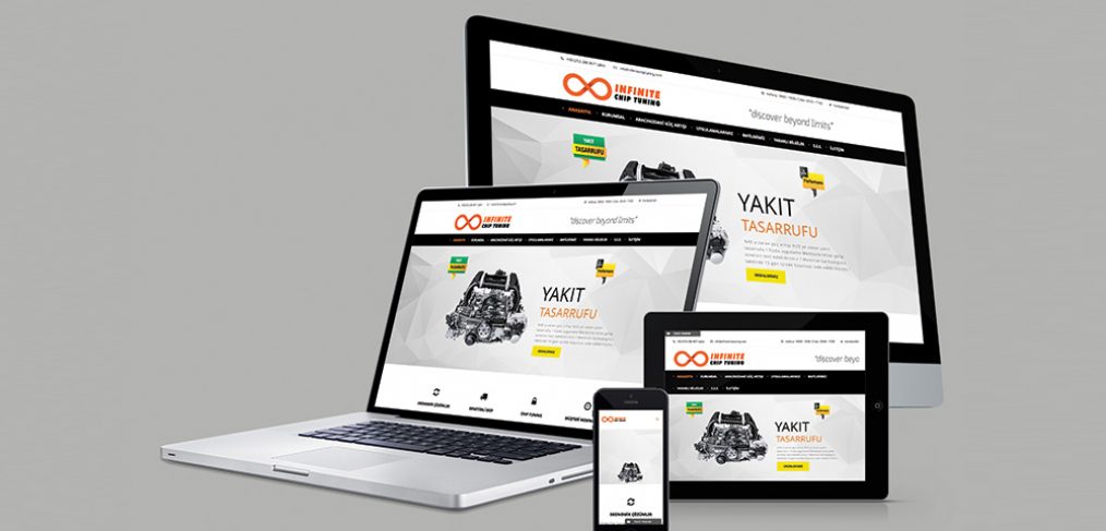 Infinite Chip Tuning Web Site Tasarımı