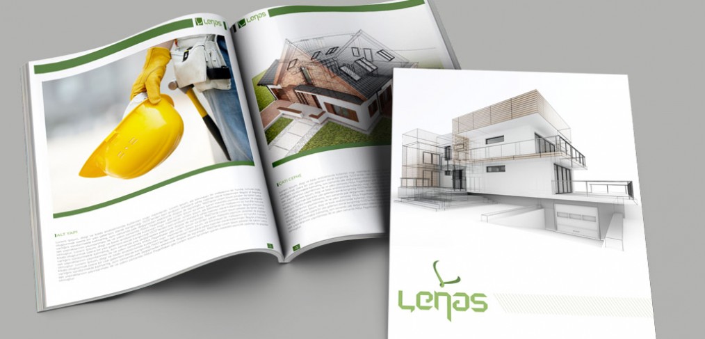Lenas Gayrimenkul Katalog Tasarımı