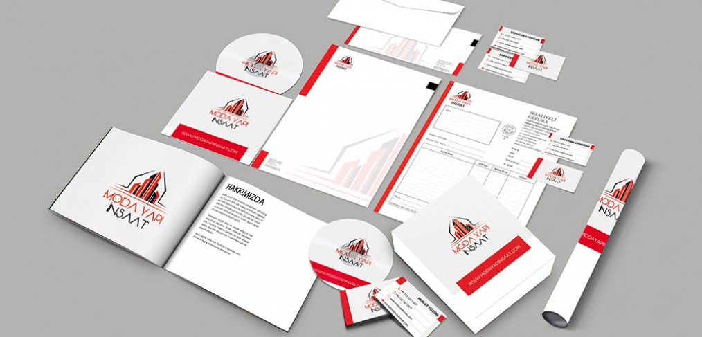 Moda Yapı Kurumsal Kimlik Tasarımı