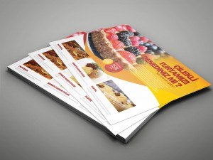 Pastane Flyer Tasarımı