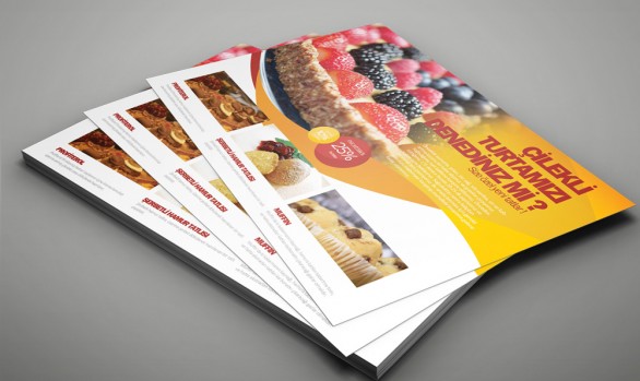 Pastane Broşür Tasarımı