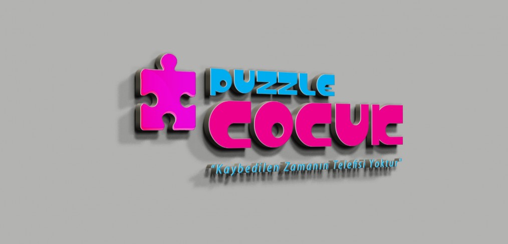 Puzzle Çocuk Logo Tasarımı
