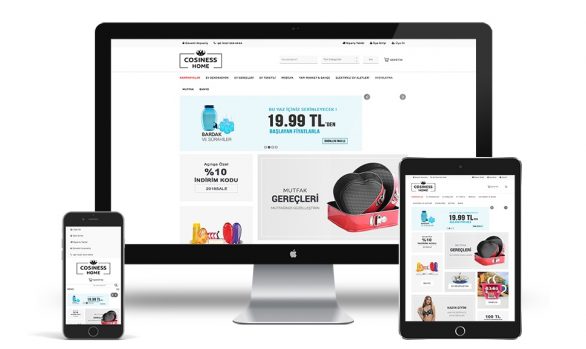 COSINESS HOME E-TİCARET TASARIMI