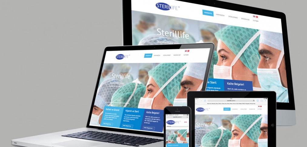 Steril Life Web Tasarım ve Mobil Optimizasyon
