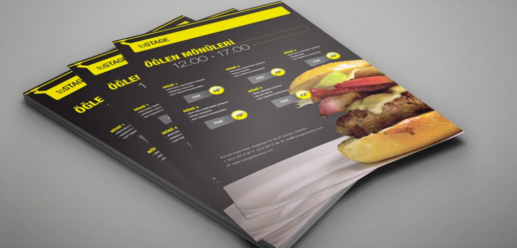 toStage Flyer Tasarımı