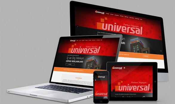Unıversal Reklam Web Tasarımı