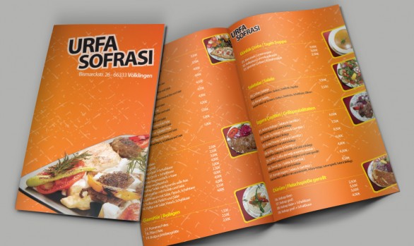 Urfa Sofrası Broşür Tasarımı