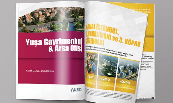 Yuşa Gayrimenkul Katalog Tasarımı