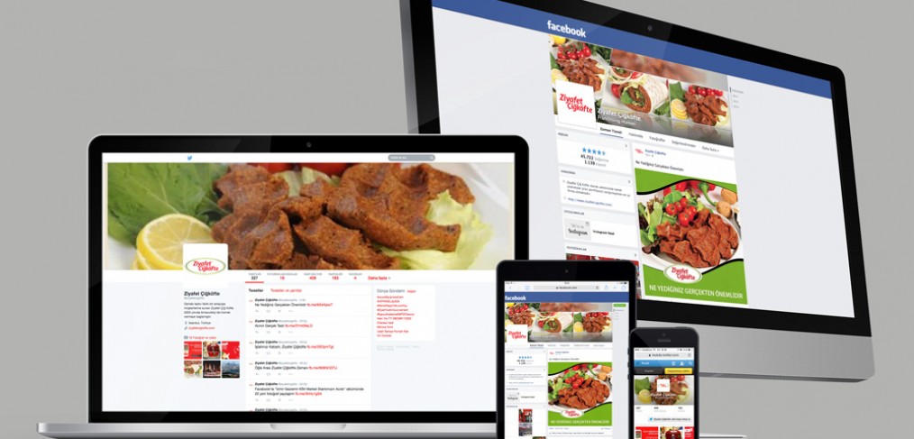 Ziyafet Çiğköfte Sosyal Medya