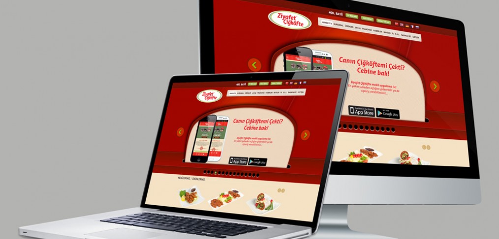 Ziyafet Çiğköfte Web Tasarım